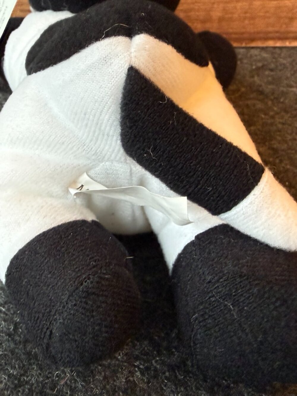 Vintage Gateway Country Cow Computer Mascot Plush 8" - Picture 4 of 9